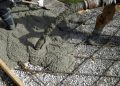 What is Placing concrete