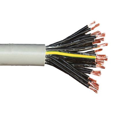Polycab 0.5 SQMM- 24 Core Tinned Copper Braided Unarmoured PVC Sheathed Cable