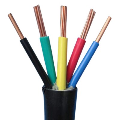 Polycab 1 SQMM- 5 Core Tinned Copper Braided Unarmoured PVC Sheathed Cable