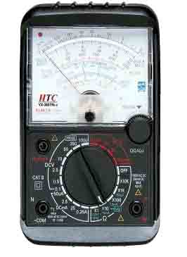 HTC Instruments HTC A-1 360 TREB Anolog Multimeter Analog Multimeter with Mirror Scale