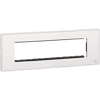 LEGRAND Plate Frame Anti Bacterial - 9M - White Anti Bacterial - Plate + Frame - 679350