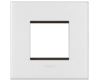 LEGRAND Cover Plate Without Frame - 2M - SQ White - Plate - 679505