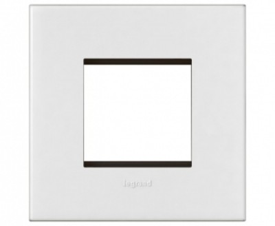 LEGRAND Cover Plate Without Frame - 2M - SQ White - Plate - 679505