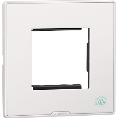 LEGRAND Cover Plate Without Frame - 2M - SQ Ice White - Plate - 679525
