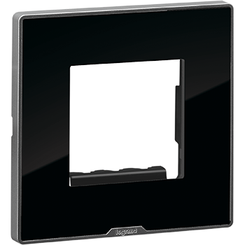 LEGRAND Cover Plate Without Frame - 2M - SQ Dark Fade - Plate - 679605