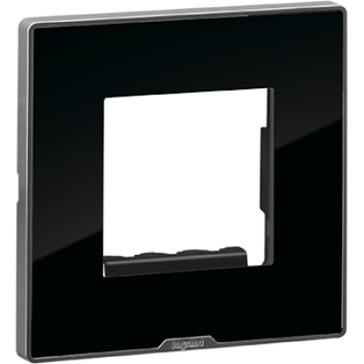 LEGRAND Cover Plate Without Frame - 2M - SQ Dark Fade - Plate - 679605