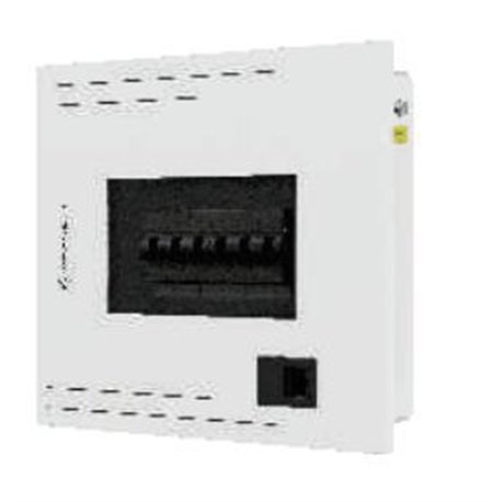 L & T SPN Distribution Board - IP 43 - 16 Ways With Glaze Door - DBSPN016GD - (8537)