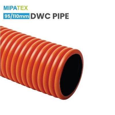 MIPATEX DWC HDPE PIPE - 95/110 MM