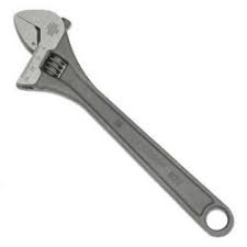 TAPARIA Adjustable Spanner Phosphate Finish (Printed Bag Package) 1171-8/1171N-8