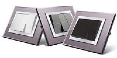 Great white switch  MYRAH metal FINISH 18M Mirror Black 40818bk