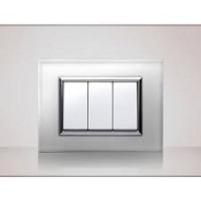 Great white switch  MYRAH metal FINISH 3M Mirror Aluminium 40803AL