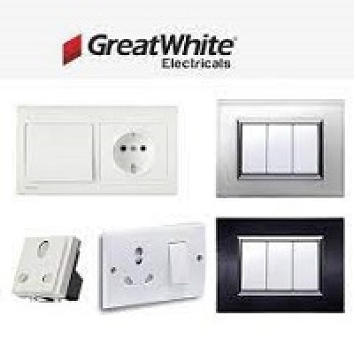 Great white switch  MYRAH metal FINISH 4M Mirror Aluminium 40804AL