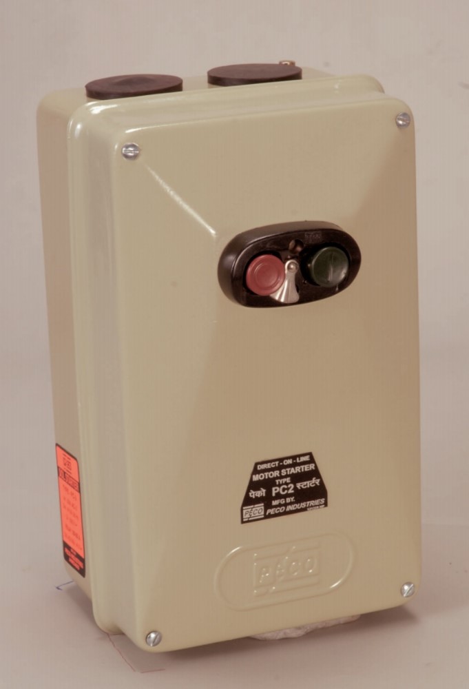 PECO Three Phase DOL Motor Starter - GN 1 - DOL - 7.5 HP & 5.5 KW - GN1D016 - HSN Code - (8536)