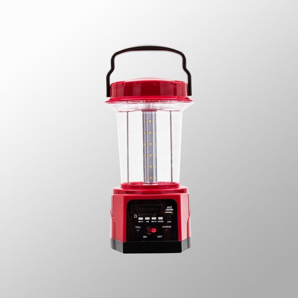 SYSKA LED SSK-RL-3036 RM Emergency Light -USB-FM-SD Lantern 7W (Yellow/RED)