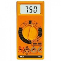 MECO Digital Multimeter MODEL 603 3½ Digit 2,000 Count LCD 17mm Large LCD, Audiable Continuty, Diode & hFE Testmodel 