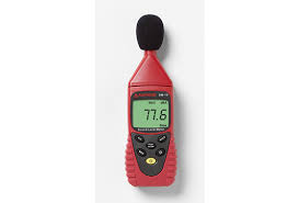SM 10 Sound Level Meter A and C weightings for checking compliance with safety regulations as well as acoustic analysis