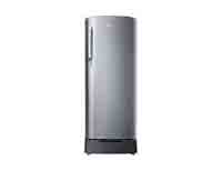 Samsung Direct Cool Single Door Refrigerator in Electric Silver Color.