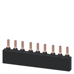 Siemens Accessories for 3RV2 / 3RV13-phase busbar for 2 circuit breakers Size S2 Modular spacing: 55 mm 3RV1935-1B