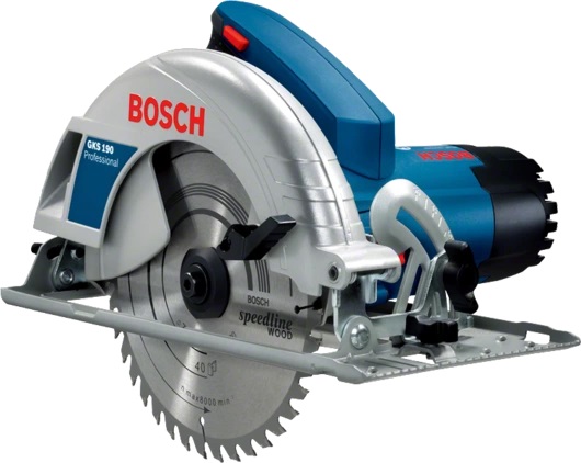 BOSCH Hand-Held Circular Saw GKS 190 Professional High Speed and comfort 