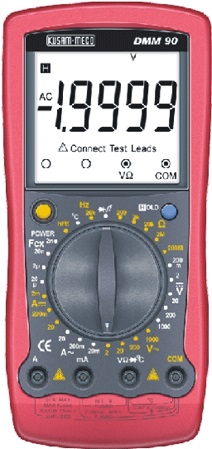 KUSUM MECO Model 90 4 &1/2 Digit Multimeter Total count 20000