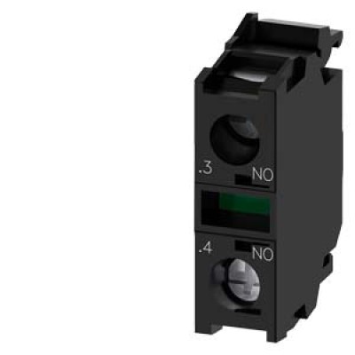 Siemens Contact module with 1 contact element, 1 NO, screw terminal, for front plate mounting 