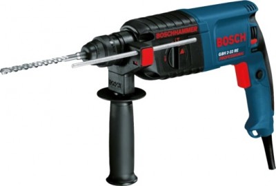 BOSCH Rotary Hammer with SDS plus GBH 2-22 RE  Rotatable brush plate