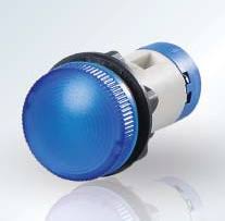 Siemens, ndicator light compact, with LED, 110 V DC, blue