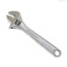 EASTMAN ADJUSTABLE WRENCHES - FULLY POLISHED CHROME PLATED 