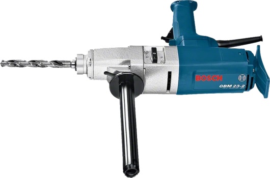 BOSCH Drill GBM 23-2 Professional Star handle and pressure plate for optimum power transfer