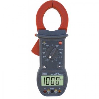  MECO Model 3636 3-1/2 DIGIT 2000 COUNT 1000A AC TRMS DIGITAL CLAMPMETER WITH PEAK HOLD FUNCTION