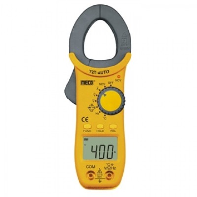  MECO Model 72 T AUTO 3-3/4 DIGIT 4000 COUNT 400A AC AUTORANGING DIGITAL CLAMPMETER WITH TEMPERATURE