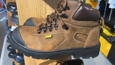 Safetywala JAMA JS 10 DENVER DD BROWN HIGH ANKLE SAFETY SHOES