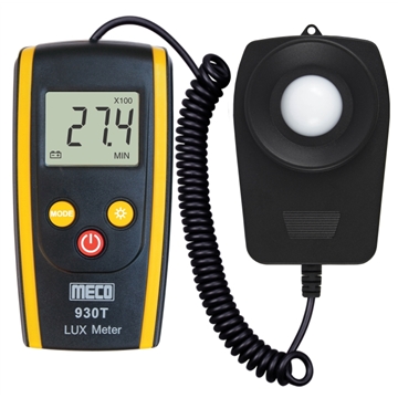 MECO DIGITAL LUX METER WITH FLEXIBLE SENSOR  930T