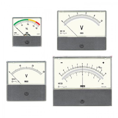  MECO RECTANGULAR AC & DC PANEL METERS MR 65