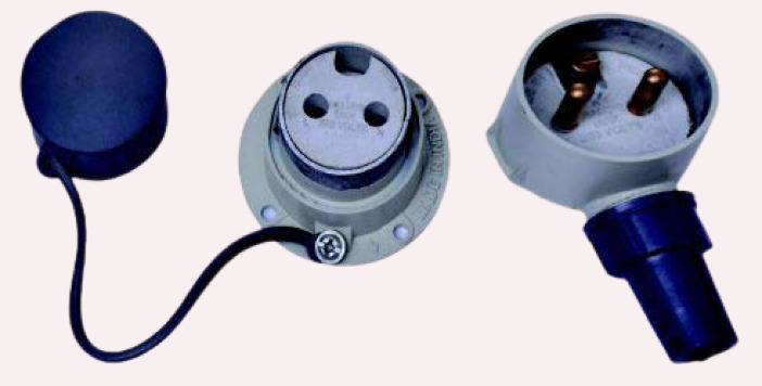Standard Gold SGP-1 Metal Clad Plug & Socket 2 POLE (HSN 8536)