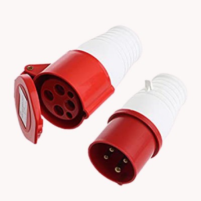 Buy Standard Gold SGS-63 Metal Clad Plug & Socket 6 POLE (HSN 8536 ...