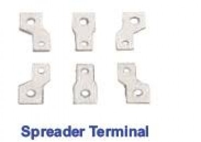 L&T Spreader Terminals Accessories for DU100D/DU125D/DU100H/DU125H MCCBs CM97785OOO2