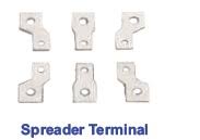 L&T Spreader Terminals Accessories for MCCBs DZ1 - 160 - 3 Pole CM97785OOOO