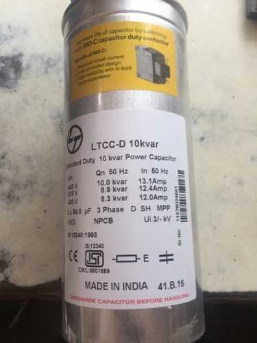 L&T Super Heavy Duty Capacitors Cylindrical Series: LTCCR 440 V